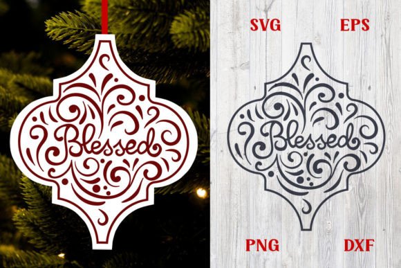 Blessed Christmas Arabesque SVG Review: A Designer’s Perspective