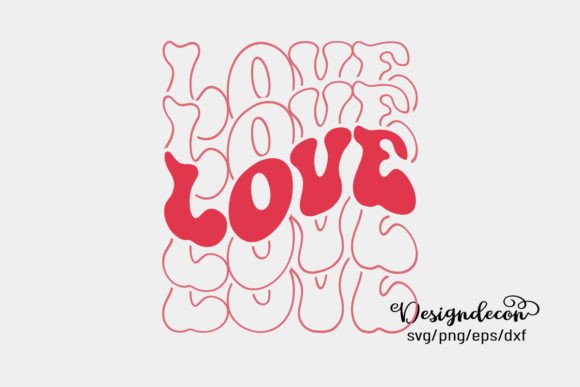 Love Repeat Text Retro Groovy Svg Review for Real Projects