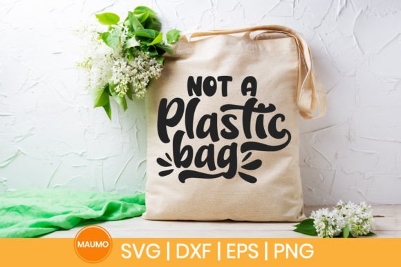 Not a Plastic Bag Tote Bag Svg Quote Review