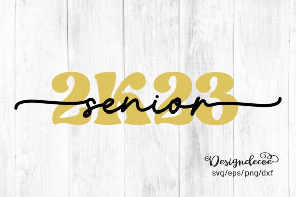 Senior 2023 Graduation Quote Golden SVG Review