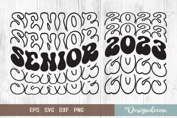 Senior 2023 Groovy Sublimation SVG Review