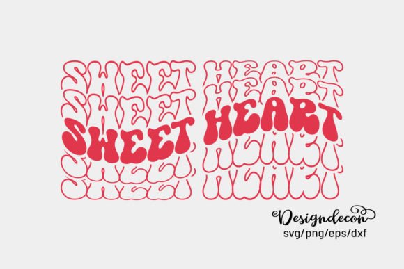 Sweet Heart Retro Groovy Sublimation SVG Review for Real Projects