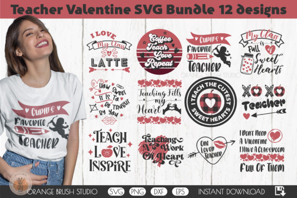 Valentine’s Day Teacher SVG Quotes Bundle Review for Real Projects